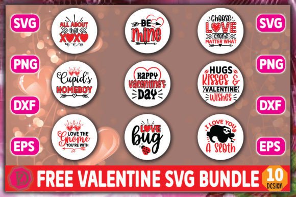 Download Free Valentine SVG Bundle - Free Collection