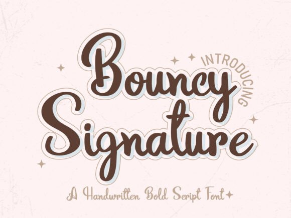 Download Bouncy Signature - Premium Resources